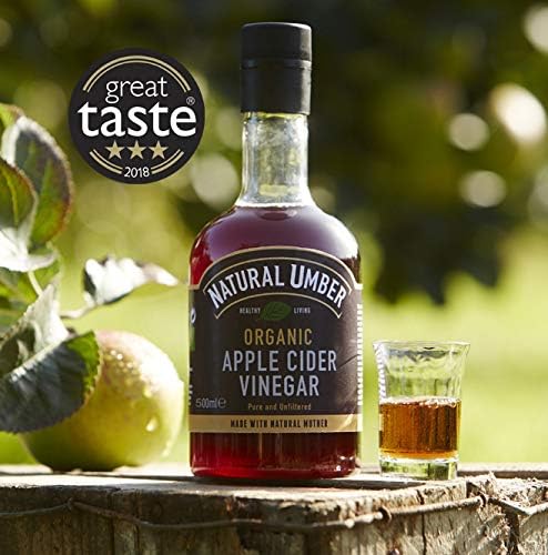 Natural Umber Organic Apple Cider Vinegar with Mother Drink