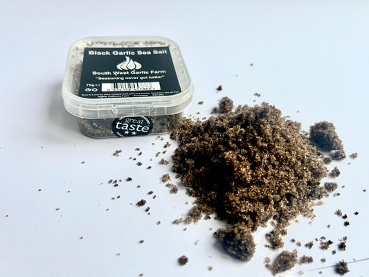 South West Garlic Farm - Black Garlic Sea Salt - 75g