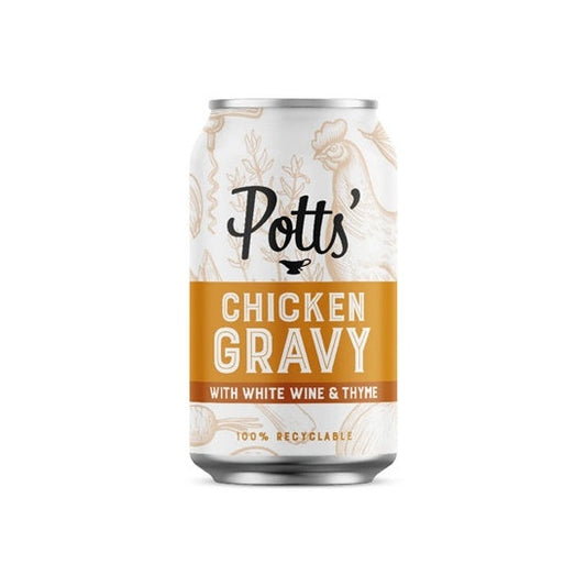 Can of Potts Gravy - Chicken with Wine & Thyme