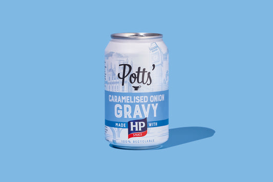 Can of Potts Gravy - Caramelised Onion