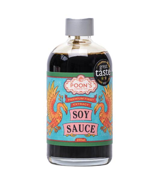 Poon’s Premium First Extract Soy Sauce – 6 x 250ml