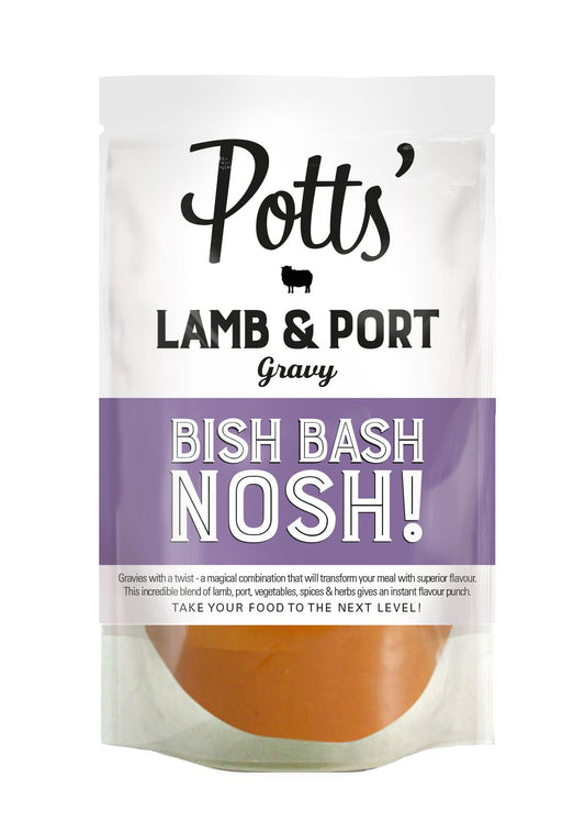 Potts Gravy Pouches - Lamb & Port