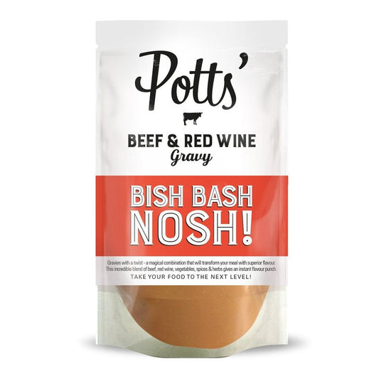 Pouch of Potts Gravy - Beef with Red Wine