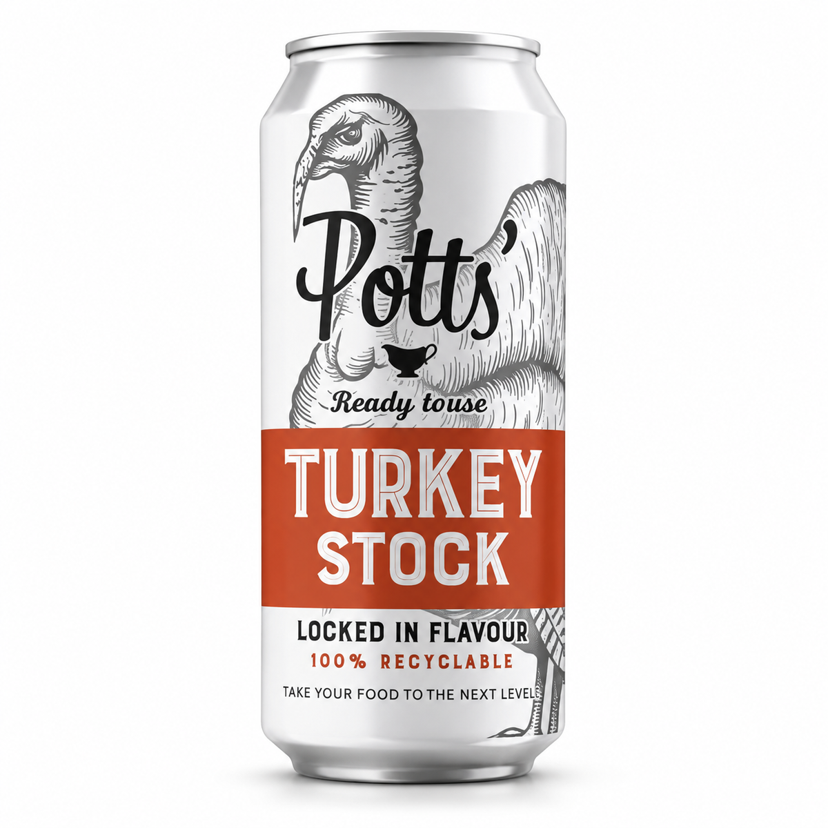 Potts Turkey Stock (500ml Can)
