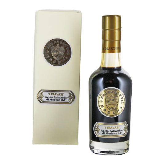 Aggazzotti 241 Aceto 'I' Travasi Cap Oro IGP Balsamic 250ml