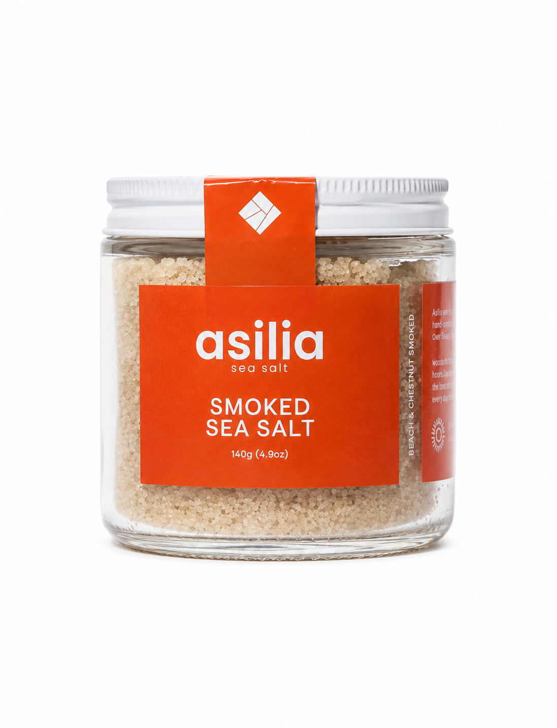 Asilia Smoked Sea Salt 140g