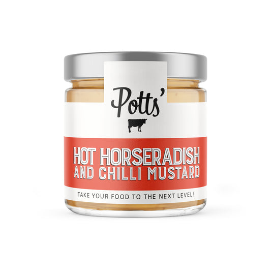 Chilli Hot Horseradish Sauce (6 x 185g)