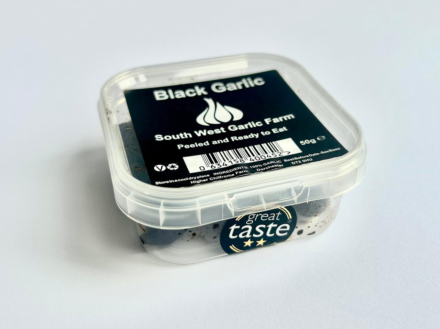 South West Black Garlic (12 x 50g Tubs)