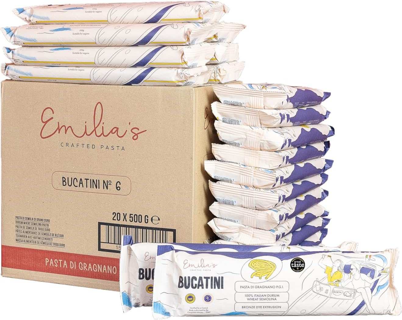 Emilia’s Bucatini - 20 x 500g