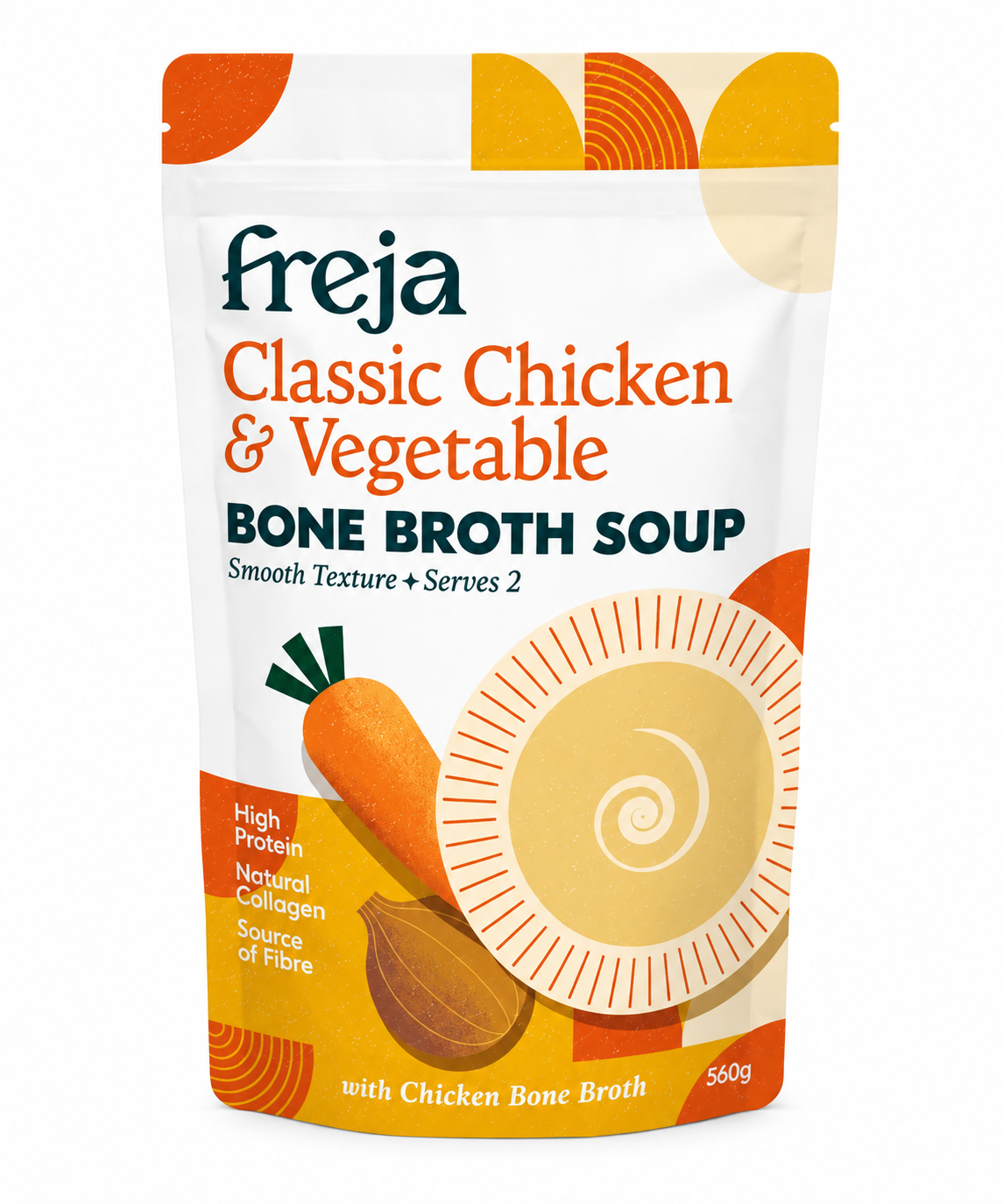 Freja Bone Broth Soup – Classic Chicken & Vegetable