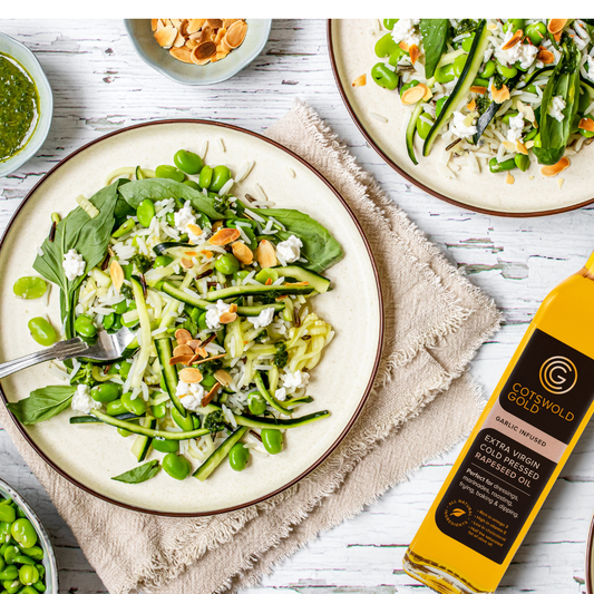 Cotswold Gold – Garlic Infused Rapeseed Oil