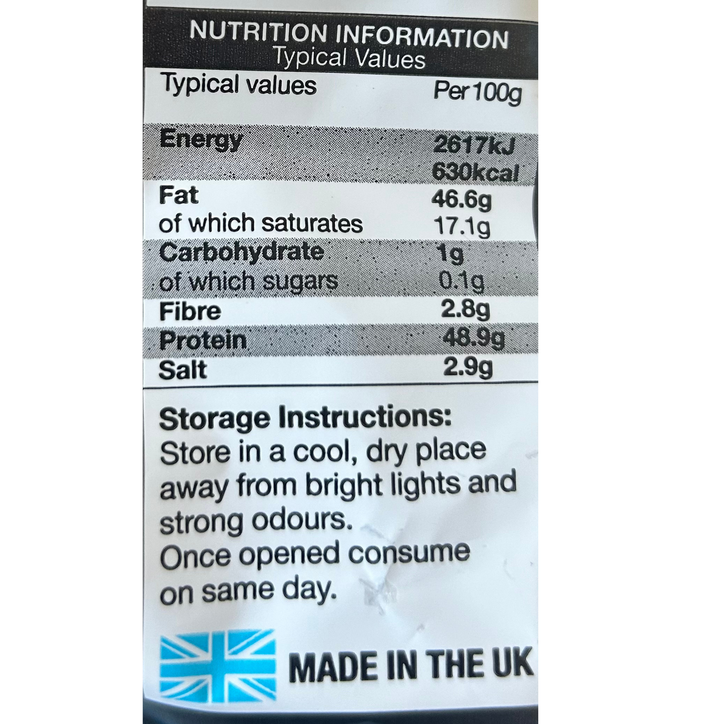 Gruntled Pork Scratchings – Sea Salt, 35g