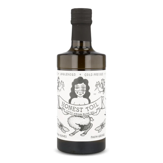 Oil: Extra Virgin Olive Honest Toil Bottle