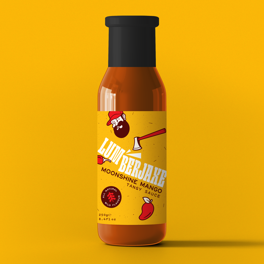 LumberJaxe Sauce Moonshine Mango