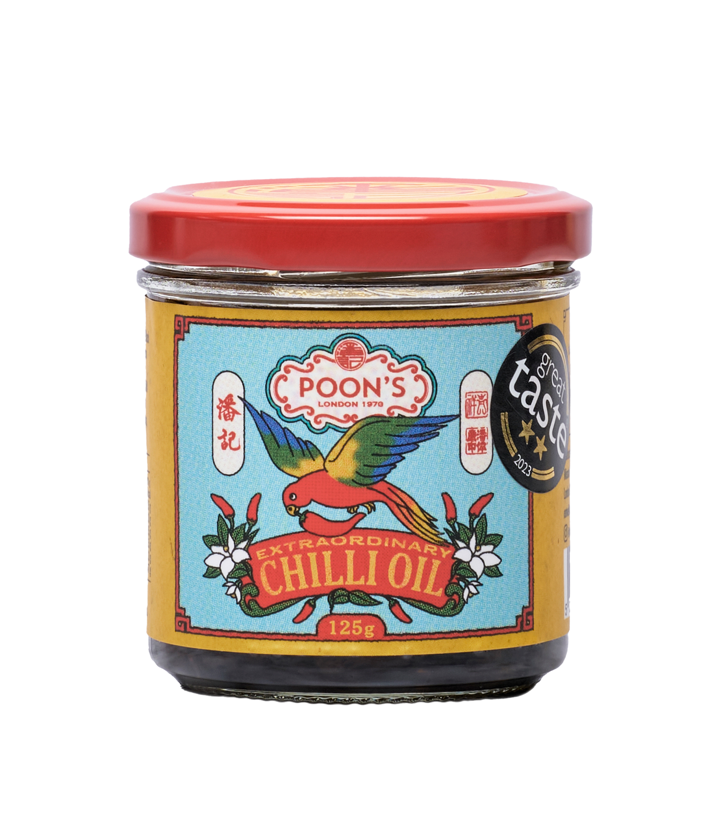 Poon’s Extraordinary Chilli Oil – 12 x 125g