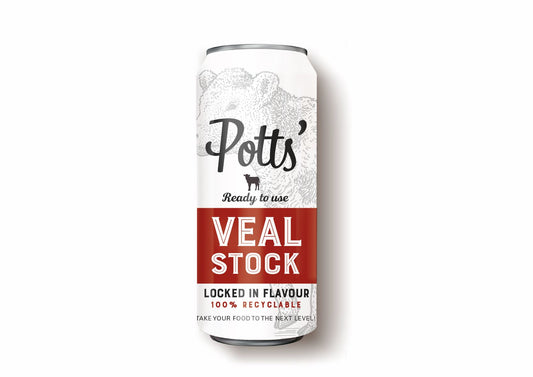 Can of Potts Stock - Veal (8x500ml)