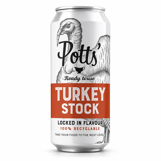 Potts Turkey Stock (500ml Can)