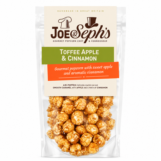 Joe & Seph's Toffee Apple & Cinnamon Gourmet Popcorn