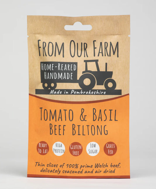 Biltong - Tomato & Basil (12 x 35g)