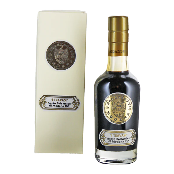 Aggazzotti 241 Aceto 'I' Travasi Cap Oro IGP Balsamic 250ml