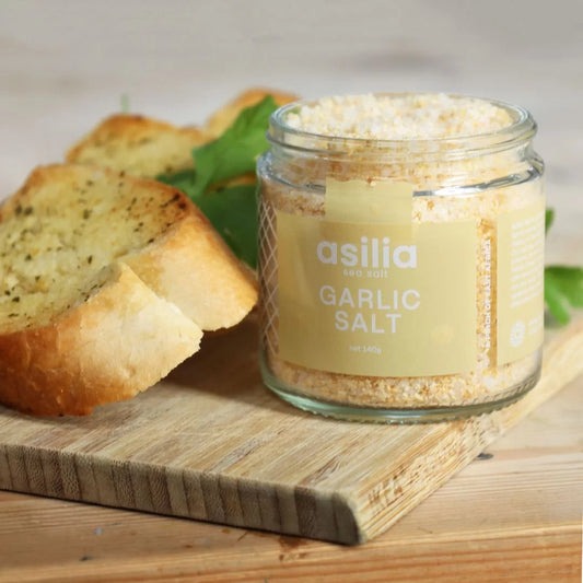 Asilia Salt - Garlic Sea Salt - 140g