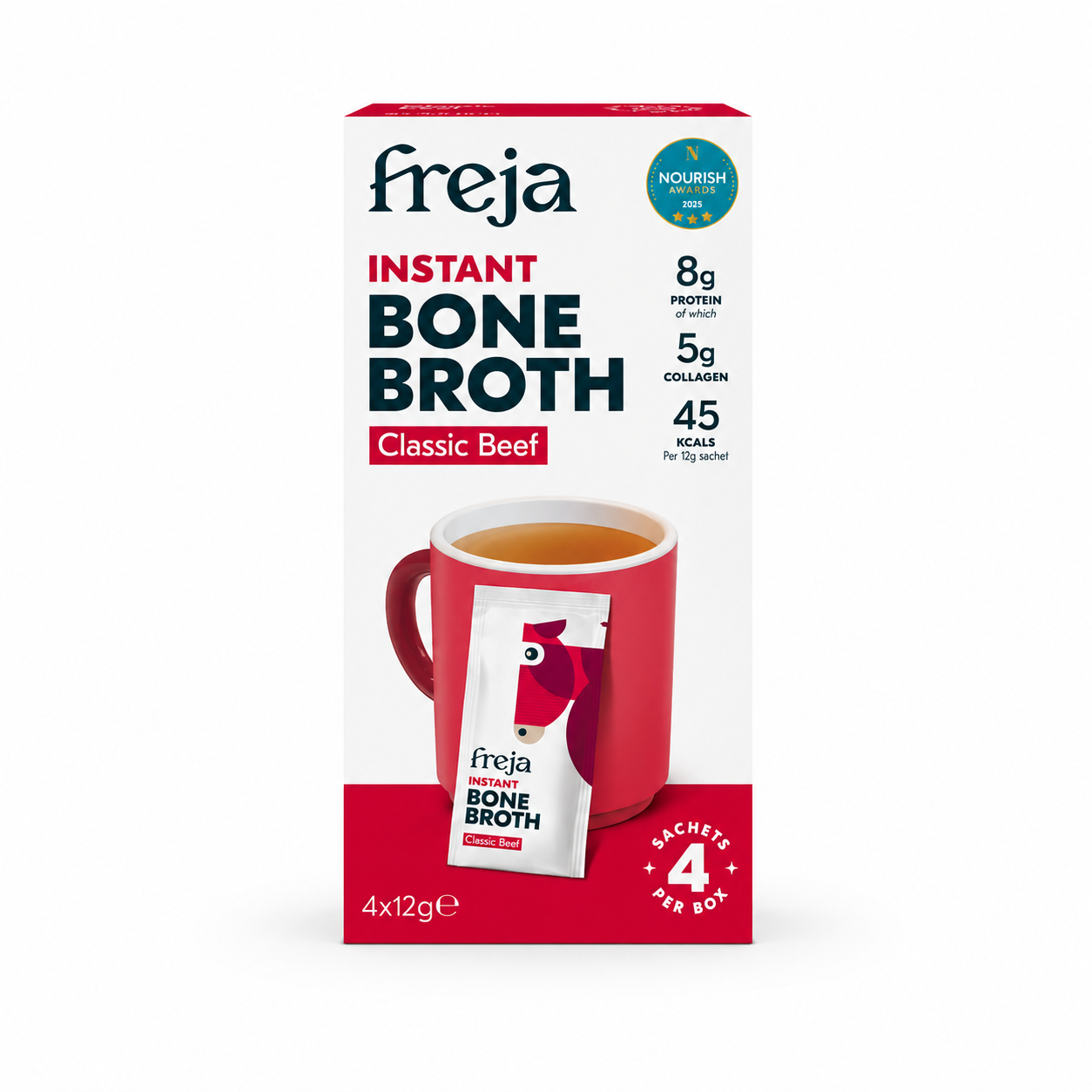 Freja Instant Bone Broth – Classic Beef