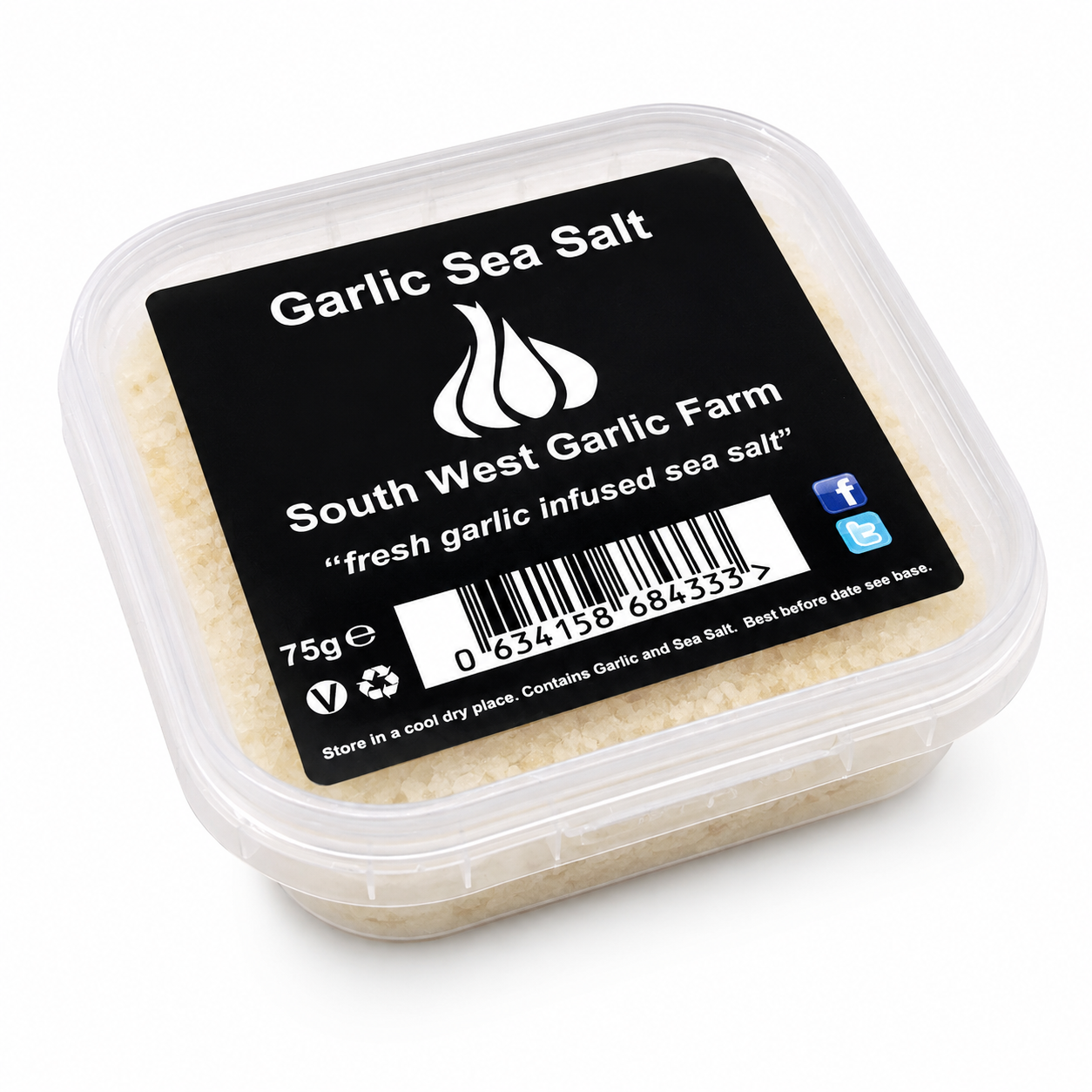 South West Garlic Farm - Garlic Sea Salt - 75g