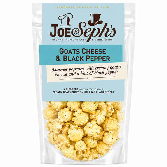 Joe & Seph's Goats' Cheese & Black Pepper Gourmet Popcorn