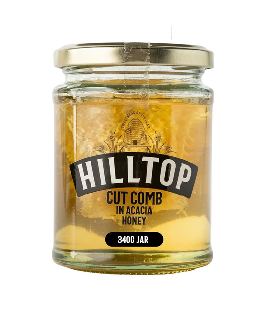 Hilltop Cut Comb in Acacia Honey